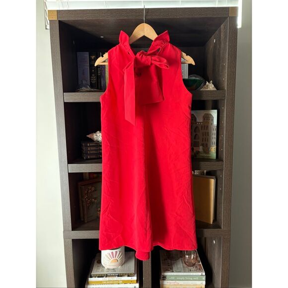 Tuckernuck Tnuck Poppy Red Blythe Dress Size Small - Picture 5 of 9